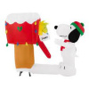 Snoopy Woodstock Mail Box Scene 2021 Christmas Inflatable